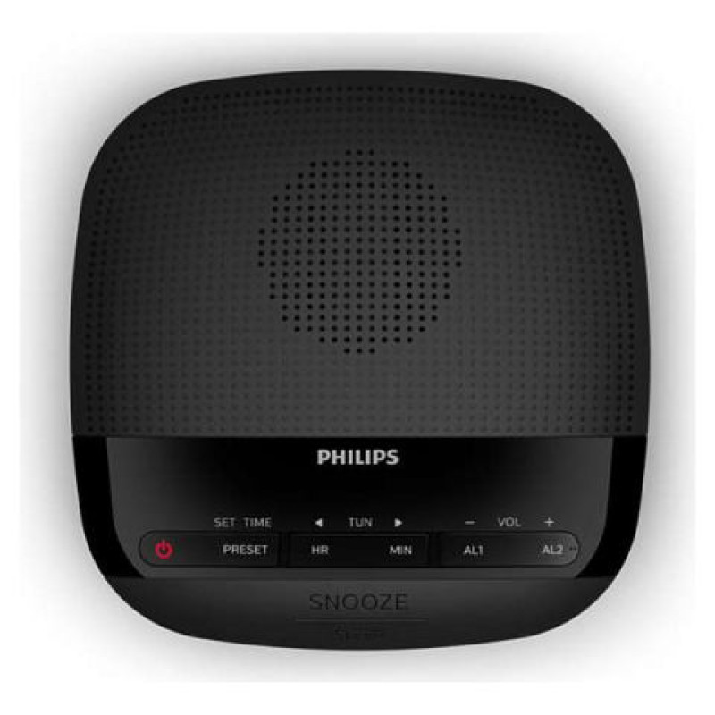 Philips radio pulkstenis, melns - TAR3205/12