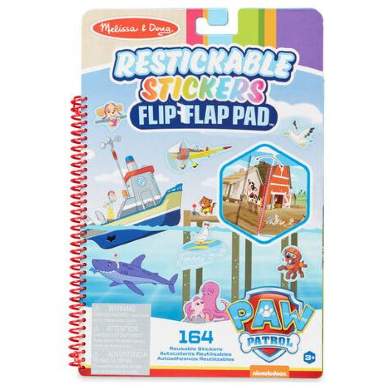 Melissa & Doug PAW PATROL Uzlīmju komplekts "Dino glāb&scaron;ana"