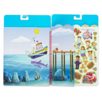 Melissa & Doug PAW PATROL Uzlīmju komplekts "Dino glābšana"