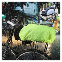 Wozinsky Universal Waterproof Rain Cover for Bike Pannier Bag or Backpack green (WBB5YW)
