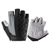 Rockbros S109GR cycling gloves, size M - gray