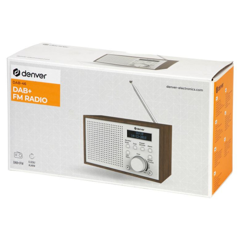Denver DAB-46W White