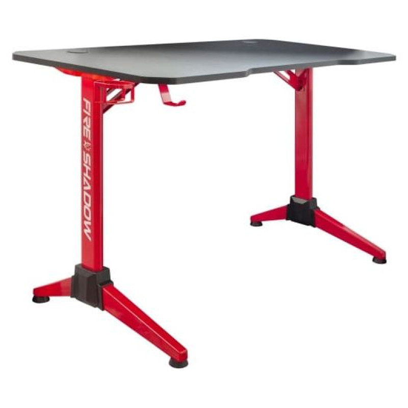 White Shark Gaming Desk Fire Shadow