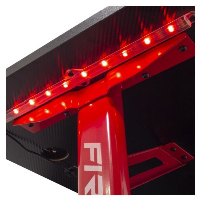 White Shark Gaming Desk Fire Shadow