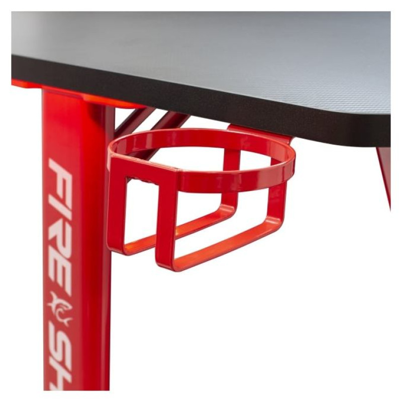 White Shark Gaming Desk Fire Shadow