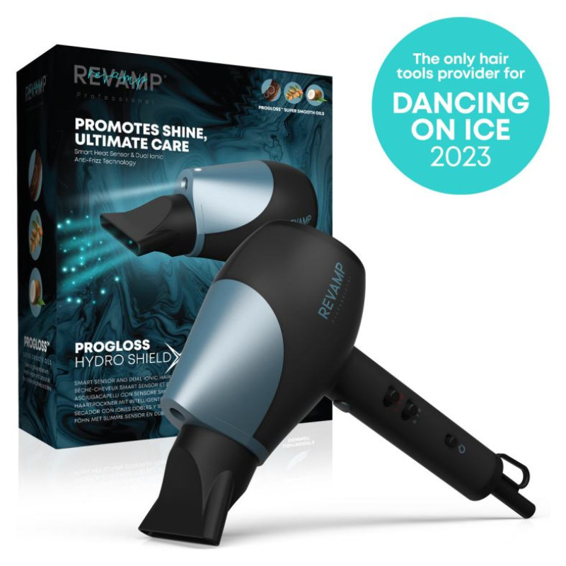 Revamp DR-6000-EU Progloss 6000 Hydro Shield X Shine Hair Dryer