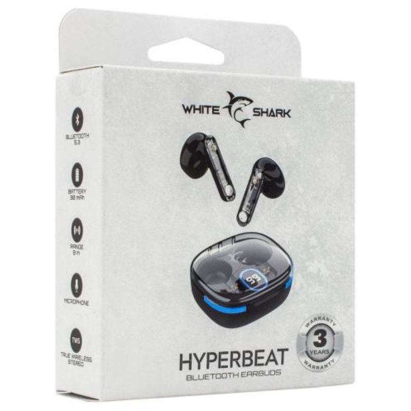 White Shark GEB-TWS37 HyperBeat Black