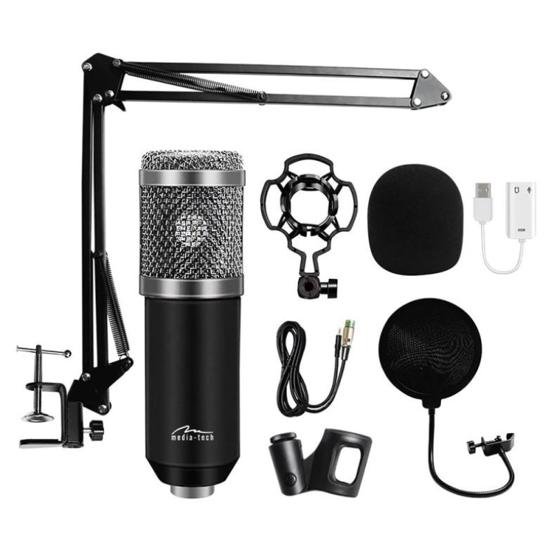 Media-Tech MT397S Studio&Streaming Microphone