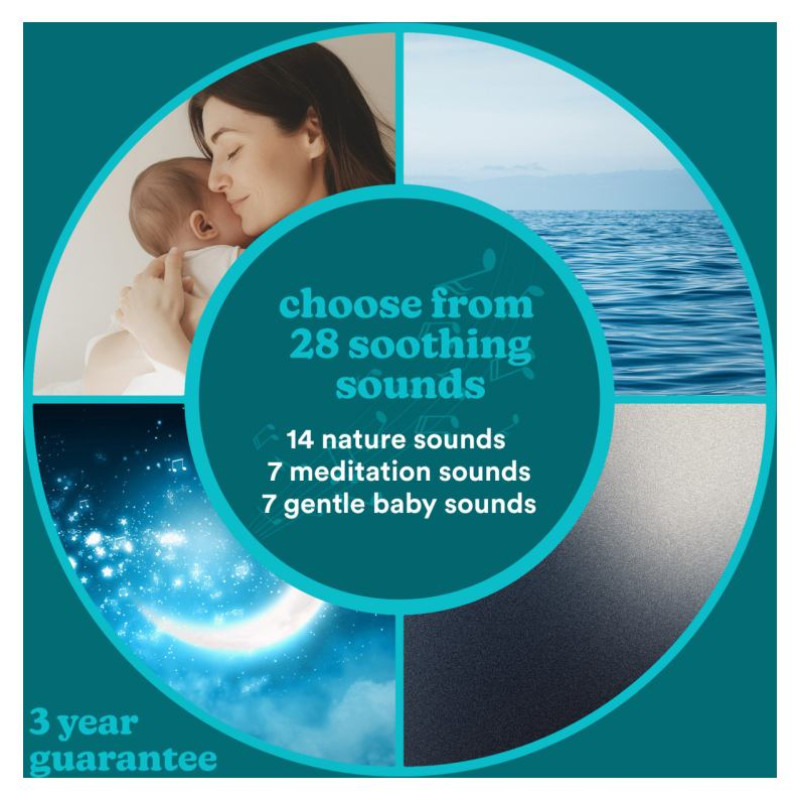 Homedics SS-2700WH Soundsleep Aura speaker