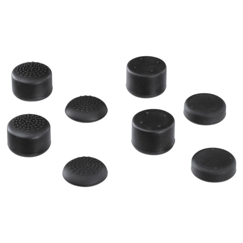 Hama 00054475 8-in-1 Control Stick Attachments Set for PlayStation/Xbox, Black