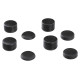 Hama 00054475 8-in-1 Control Stick Attachments Set for PlayStation/Xbox, Black