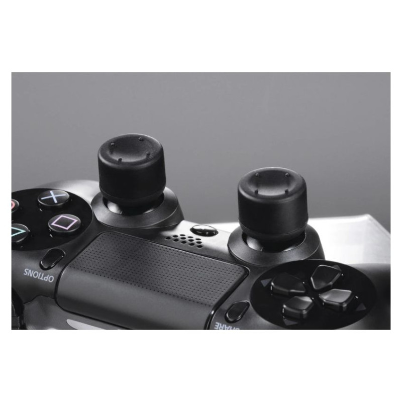 Hama 00054475 8-in-1 Control Stick Attachments Set for PlayStation/Xbox, Black