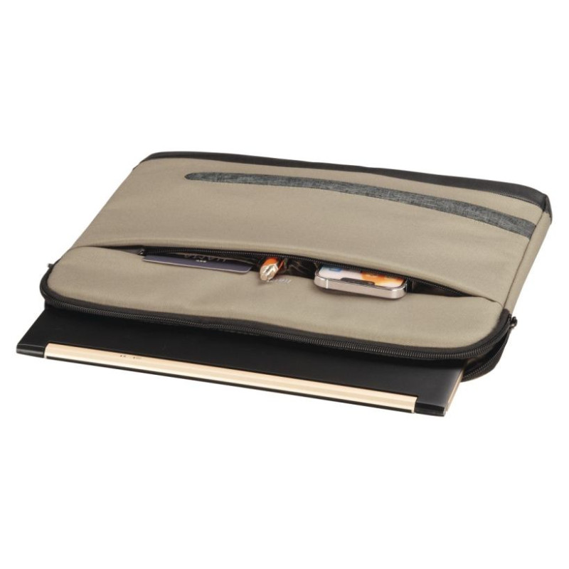 Hama 00217237 Terra Sleeve, 15.6", Beige