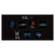 Manta SNL67MT Style Neon Lights GAME ROOM