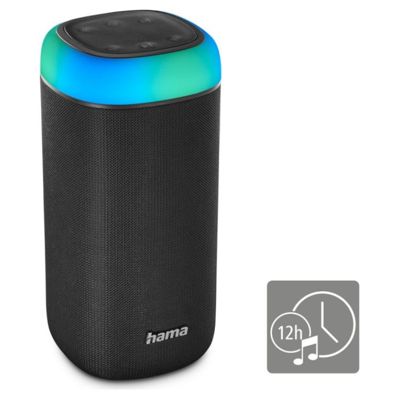 Hama 00188228 Shine 2.0  Colorful LED Illumination, Black