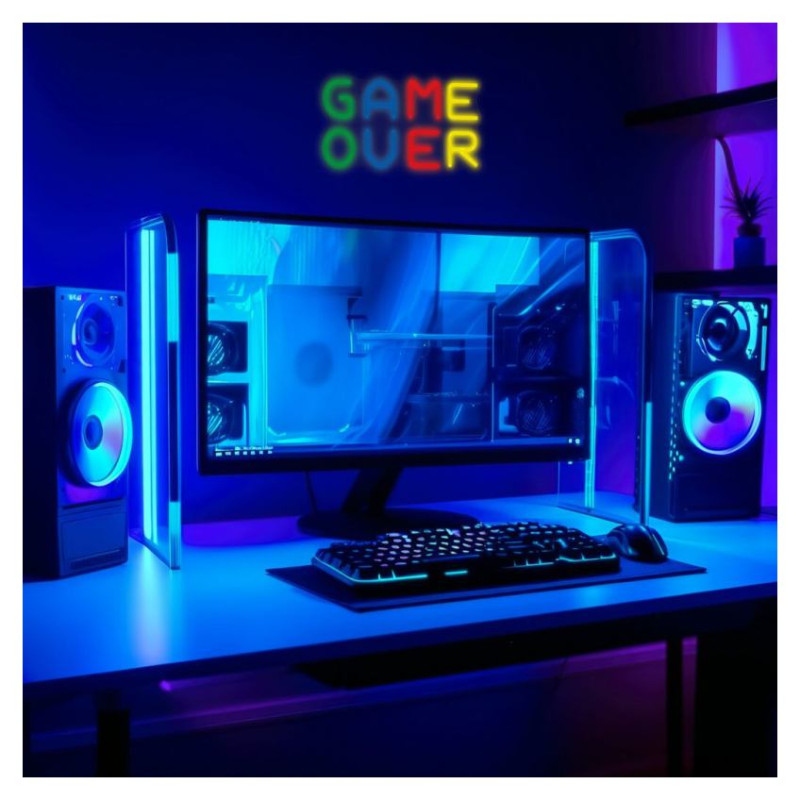 Manta SNL102MT Style Neon Lights GAME  OVER