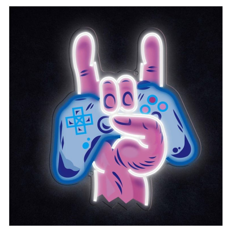 Manta SNL109MT Style Neon Lights HAND WITH GAMEPAD