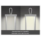 Beper P207ILI101 Rechargeable Lantern White