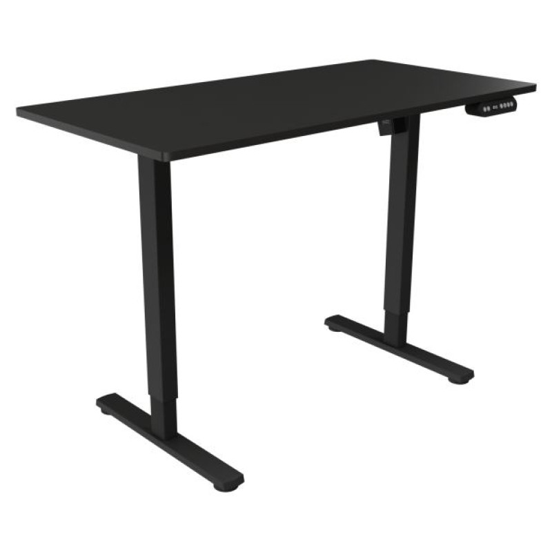 White Shark Gaming Desk Axiom-B Set of 2 pcs.(1/2 + 2/2) Black-1 Motor