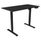 White Shark Gaming Desk Axiom-B Set of 2 pcs.(1/2 + 2/2) Black-1 Motor