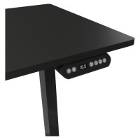 White Shark Gaming Desk Axiom-B Set of 2 pcs.(1/2 + 2/2) Black-1 Motor