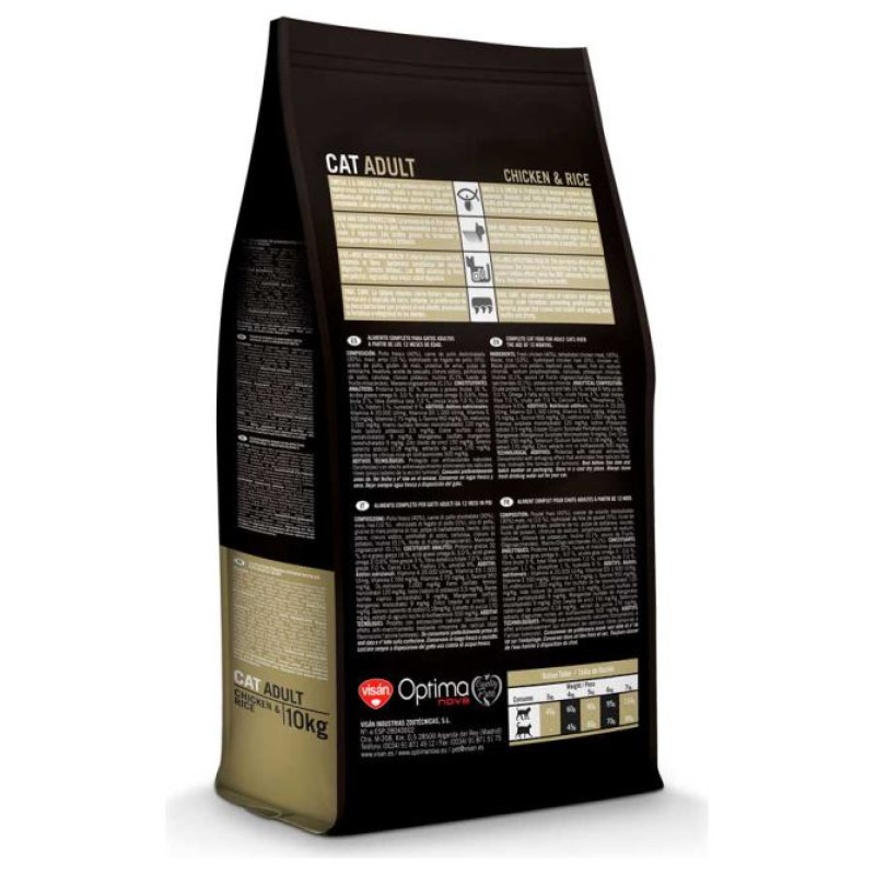 Optimanova Cat Adult Chicken & Rice 8 kg