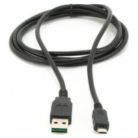 Gembird Kabelis Gembird USB Male - MicroUSB 1m Black