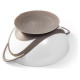 Babyono Bļoda ar piesūcekni un karoti BabyOno 1063/02 grey
