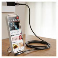 Joyroom S-A56 EnjoyX Series 90° USB-C - USB-C cable 60W 1.2m - black