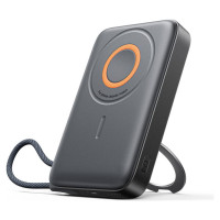 Joyroom JR-PBM02 Powerbank 22.5W 10000mAh 3in1 Magnetic Inductive Compatible with MagSafe with Built-in Cable - Black