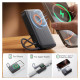 Joyroom JR-PBM02 Powerbank 22.5W 10000mAh 3in1 Magnetic Inductive Compatible with MagSafe with Built-in Cable - Black
