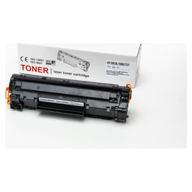 HP CF283X/CRG-737 (F1EU) | Bk | 2.2K | Toner cartridge for HP CF283X-F1EU-TONER-CARTRIDGE