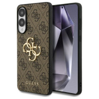 Guess Big 4G Logo Classic Logo Case for Samsung Galaxy S25 Edge - Brown
