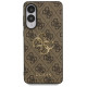 Guess Big 4G Logo Classic Logo Case for Samsung Galaxy S25 Edge - Brown
