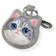 Nimmy New Big Eyed Pet 2.0 Cat Tracker Case - Gray