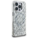 Karl Lagerfeld IML Karl Script Pattern MagSafe Case for iPhone 16 Pro Max - White