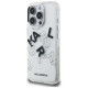 Karl Lagerfeld IML Sketched Graphic Case for iPhone 16 Pro - Clear