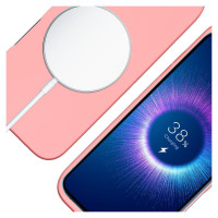 3Mk Protection 3mk Hardy MagSilicone Case for Apple iPhone 16 Plus - Pink