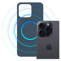 3Mk Protection 3mk Hardy MagSilicone Case for Apple iPhone 15 Pro Max - Navy Blue