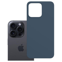 3Mk Protection 3mk Hardy MagSilicone Case for Apple iPhone 15 Pro - Navy Blue