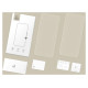 Tech-Protect Glass Fit+ 2-pack tempered glass for iPhone 17 Air - transparent