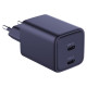 3Mk Protection 3mk Hyper Charger PD 45W QC4+ PPS 2C Super-Fast Charge 2.0 Wall Charger - Black