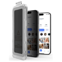 Tech-Protect Quick Set Spy+ Privacy Glass 2-pack for iPhone 14 Pro