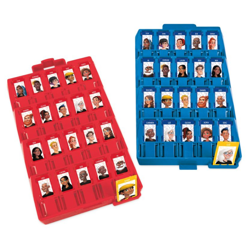Hasbro Gaming Ceļojumu spēle Guess Who Grab&Go
