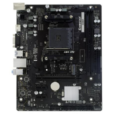 Biostar Mainboard|BIOSTAR|AMD A520|SAM4|Micro-ATX|Memory DDR4|Memory slots 2|2xPCI-Express 3.0 1x|1xPCI-Express 3.0 16x|1xM.2|1x15pin D-sub|1xHDMI|4xUSB 2.0|2xUSB 3.2|1xPS/2|1xRJ45|3xAudio port|A520MHP