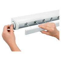 Brabantia izvelkamas auklas drēbju žāvēšanai, 22metri, White - 385728