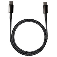 Baseus CATWJ-01 USB-C - USB-C PD QC cable 100W 5A 1m - black