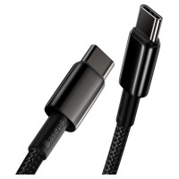 Baseus CATWJ-01 USB-C - USB-C PD QC cable 100W 5A 1m - black