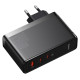 Baseus GaN5 Pro fast charger 2xUSB-C + USB 140W EU black (CCGP100201)
