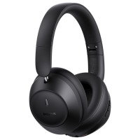 Baseus Bass 30 Max Wireless On-Ear Bluetooth 5.3 Headphones - Black